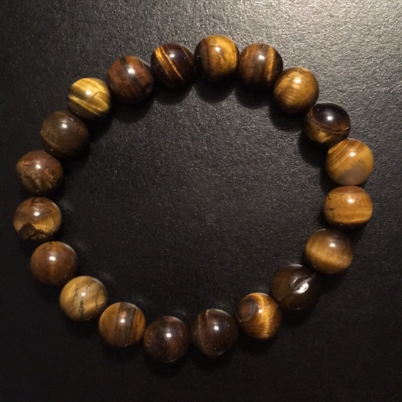 Other - Semi Precious Tigereye Stretch Bracelet